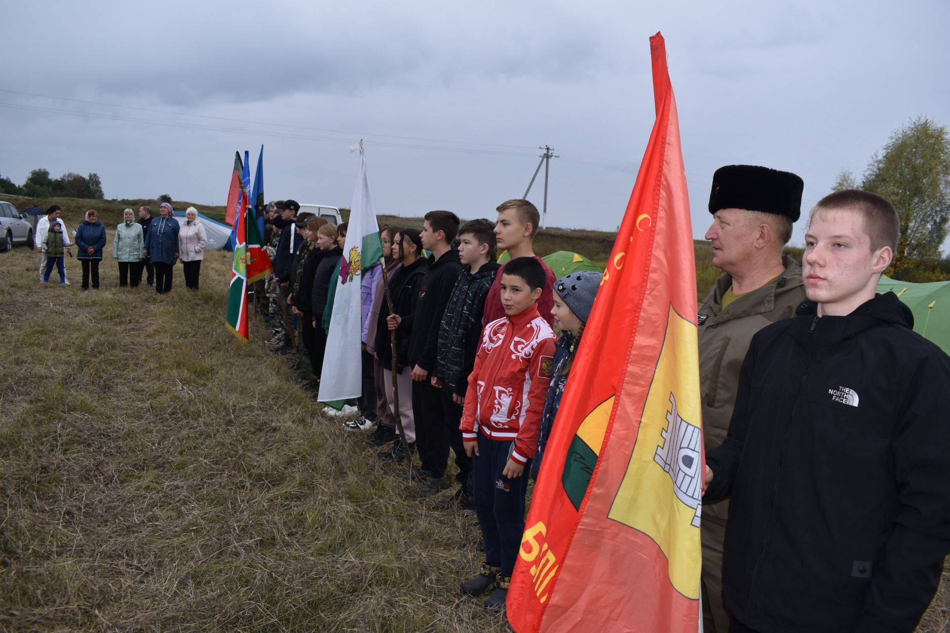 В селе Войкино Алексеевского района, на берегу реки Актай, завершилась очередная Вахта памяти