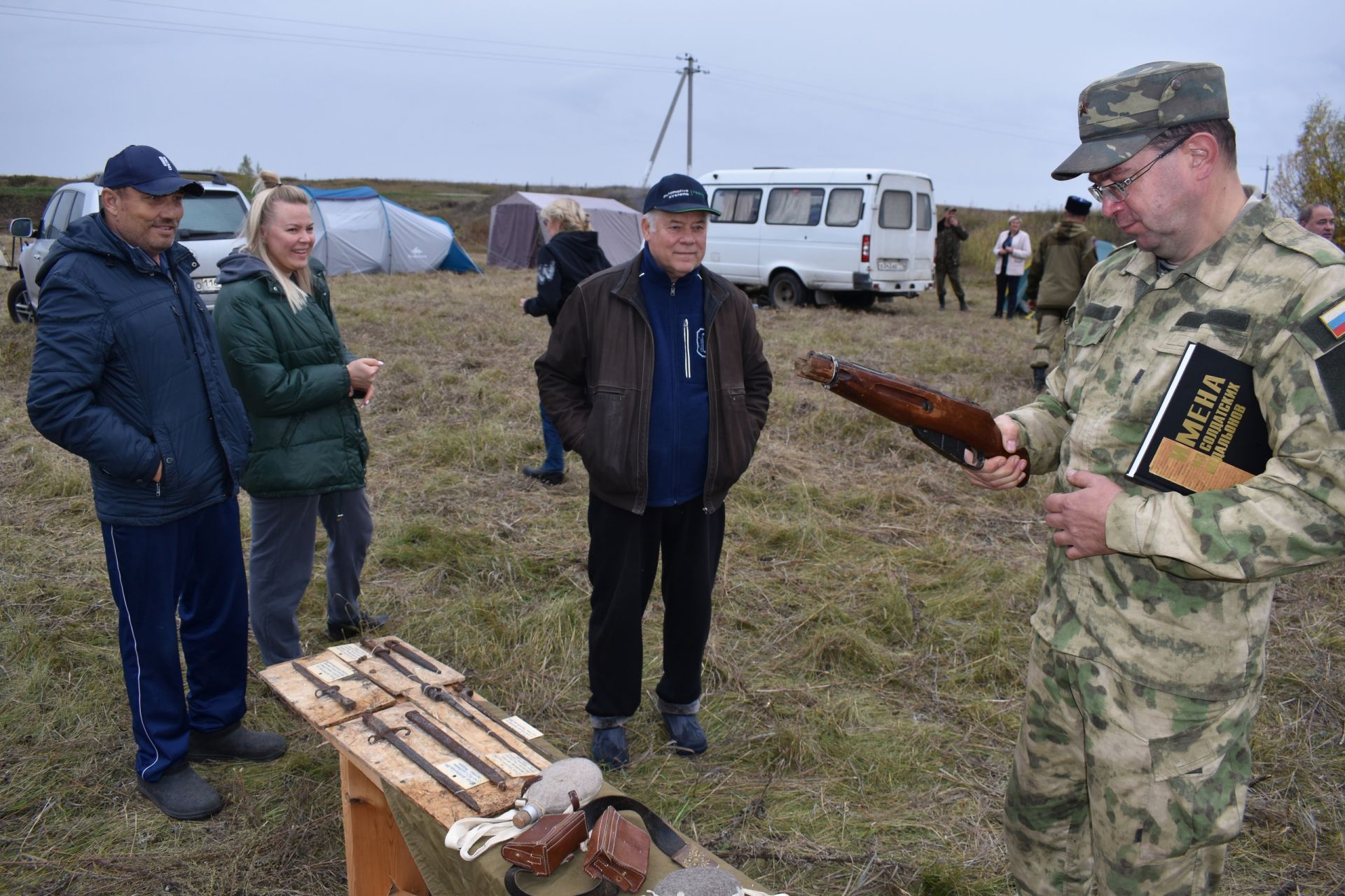 В селе Войкино Алексеевского района, на берегу реки Актай, завершилась очередная Вахта памяти