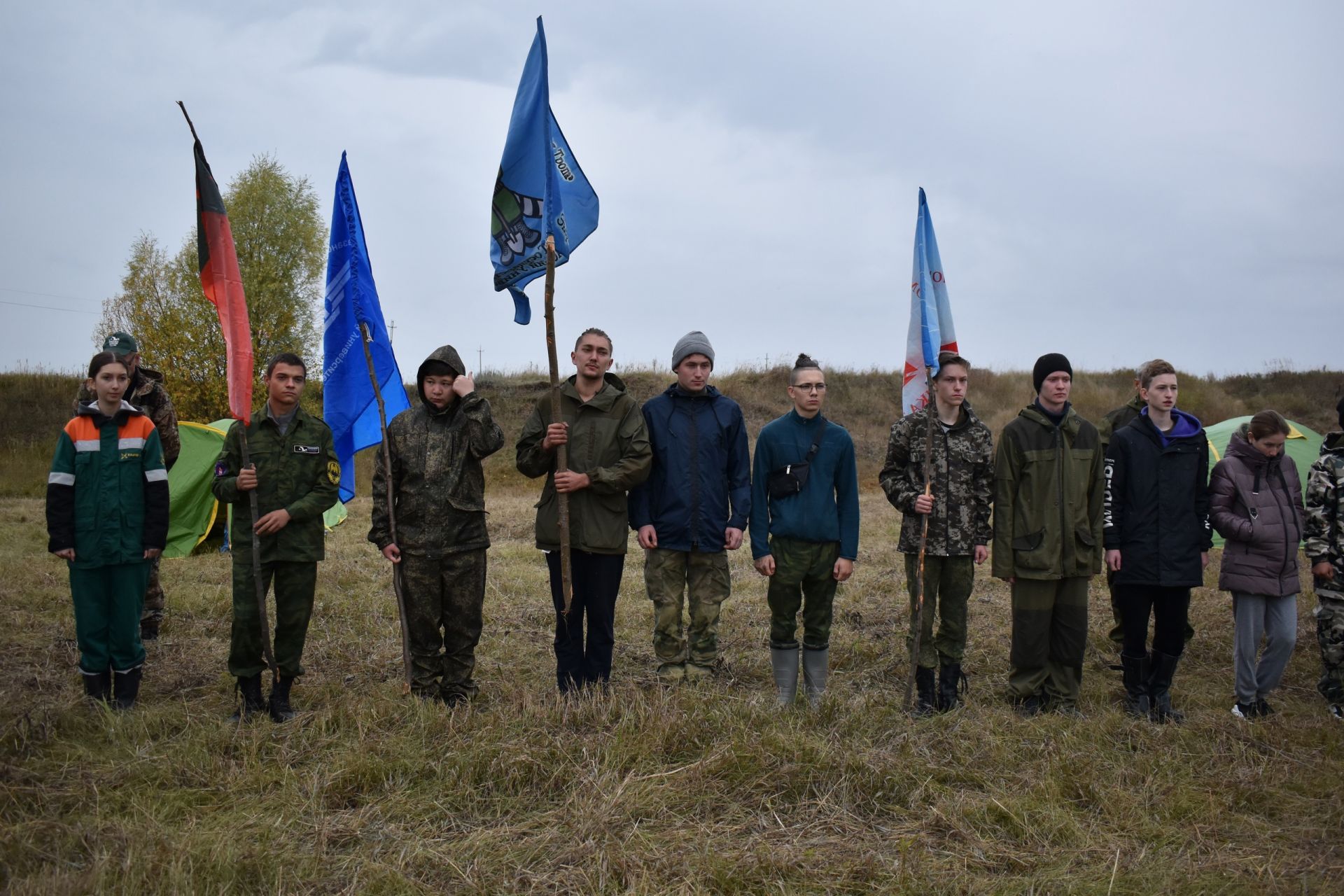 В селе Войкино Алексеевского района, на берегу реки Актай, завершилась очередная Вахта памяти