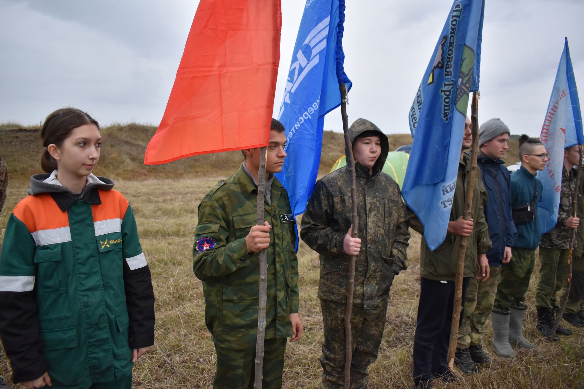 В селе Войкино Алексеевского района, на берегу реки Актай, завершилась очередная Вахта памяти