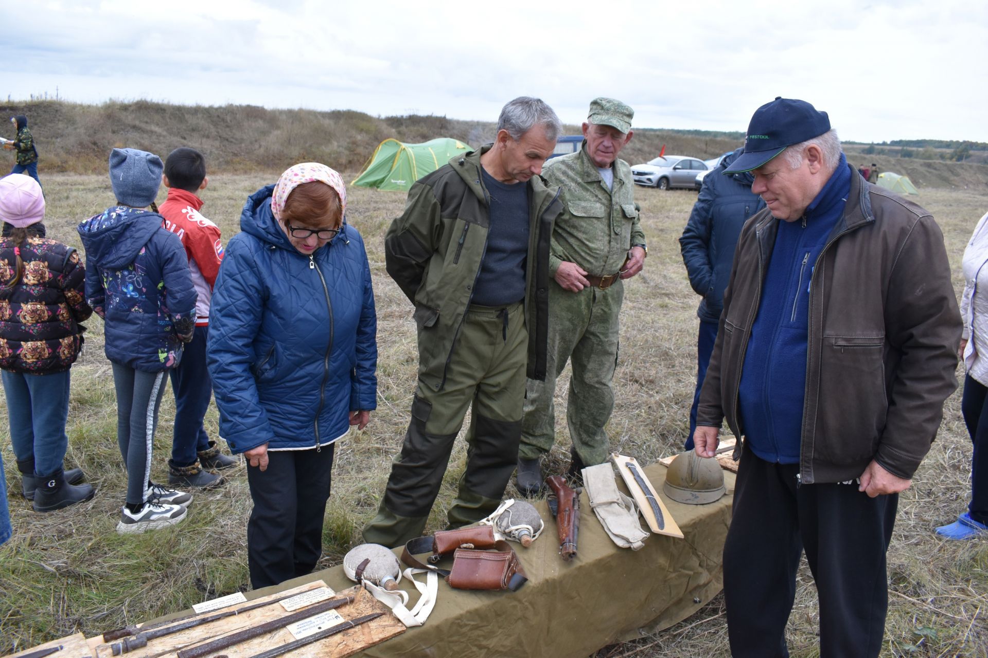 В селе Войкино Алексеевского района, на берегу реки Актай, завершилась очередная Вахта памяти