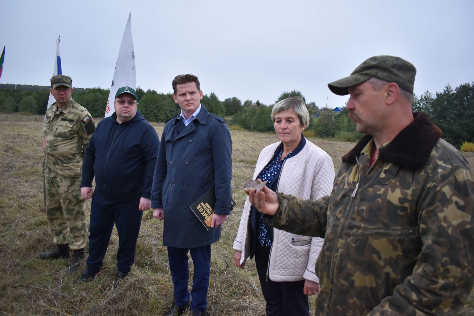 В селе Войкино Алексеевского района, на берегу реки Актай, завершилась очередная Вахта памяти