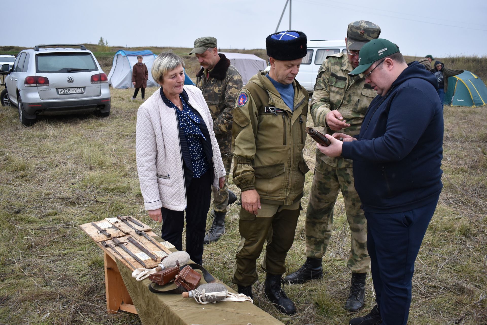 В селе Войкино Алексеевского района, на берегу реки Актай, завершилась очередная Вахта памяти