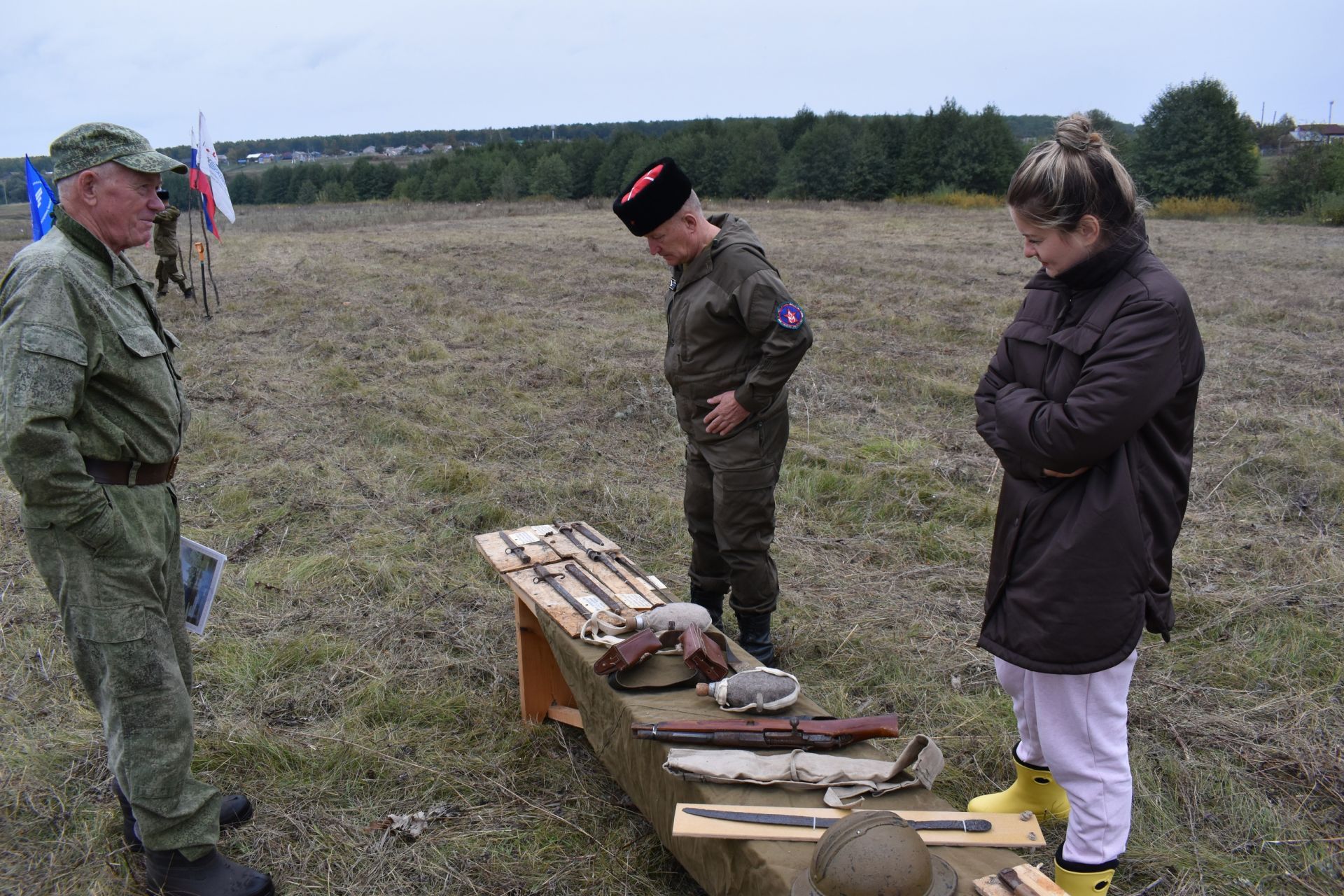 В селе Войкино Алексеевского района, на берегу реки Актай, завершилась очередная Вахта памяти