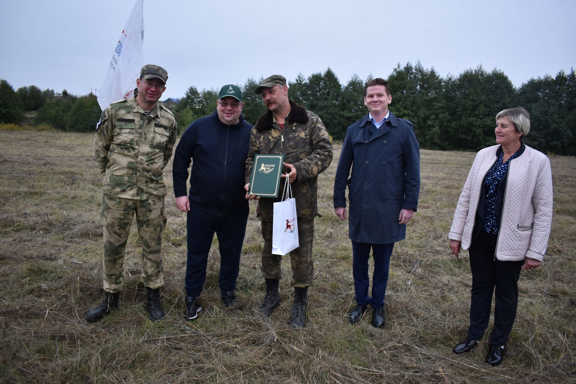 В селе Войкино Алексеевского района, на берегу реки Актай, завершилась очередная Вахта памяти