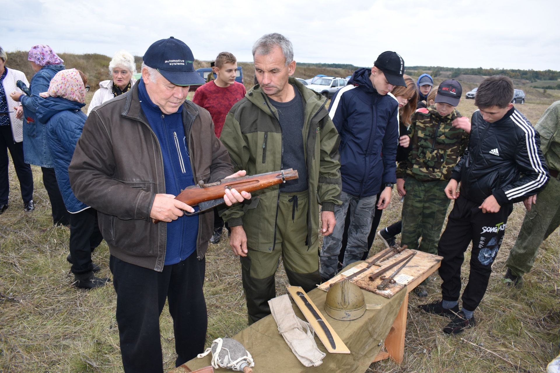 В селе Войкино Алексеевского района, на берегу реки Актай, завершилась очередная Вахта памяти