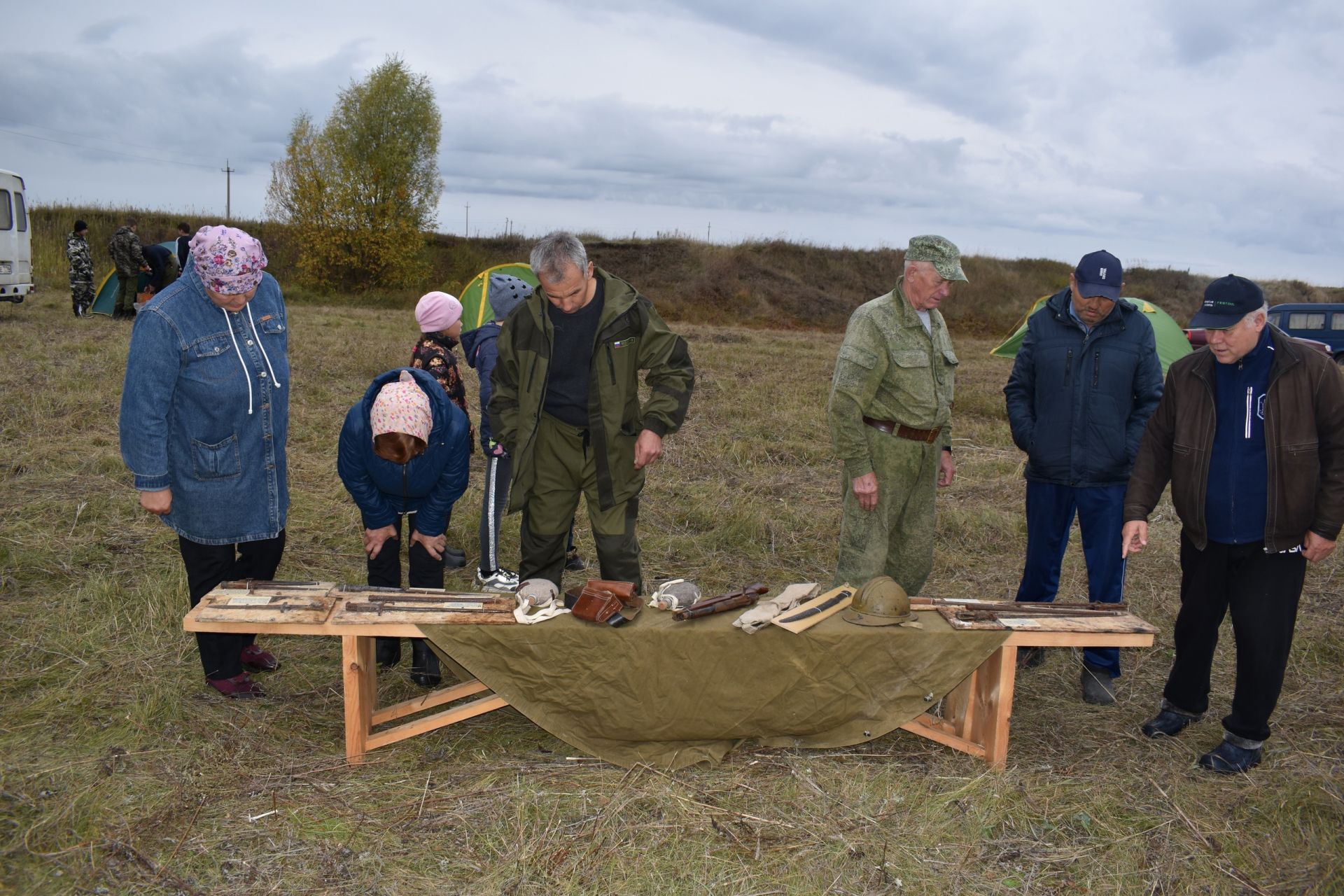 В селе Войкино Алексеевского района, на берегу реки Актай, завершилась очередная Вахта памяти