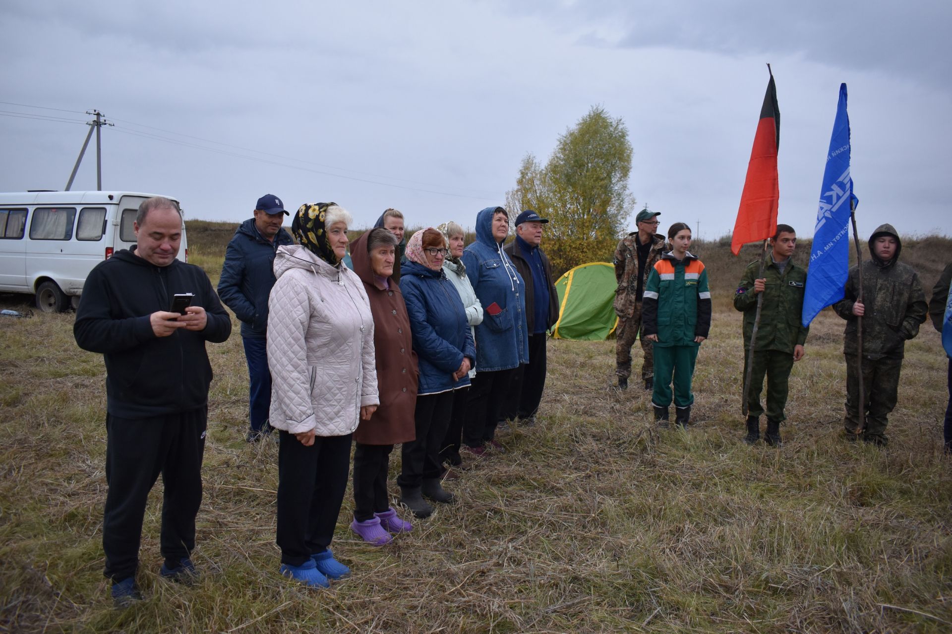 В селе Войкино Алексеевского района, на берегу реки Актай, завершилась очередная Вахта памяти