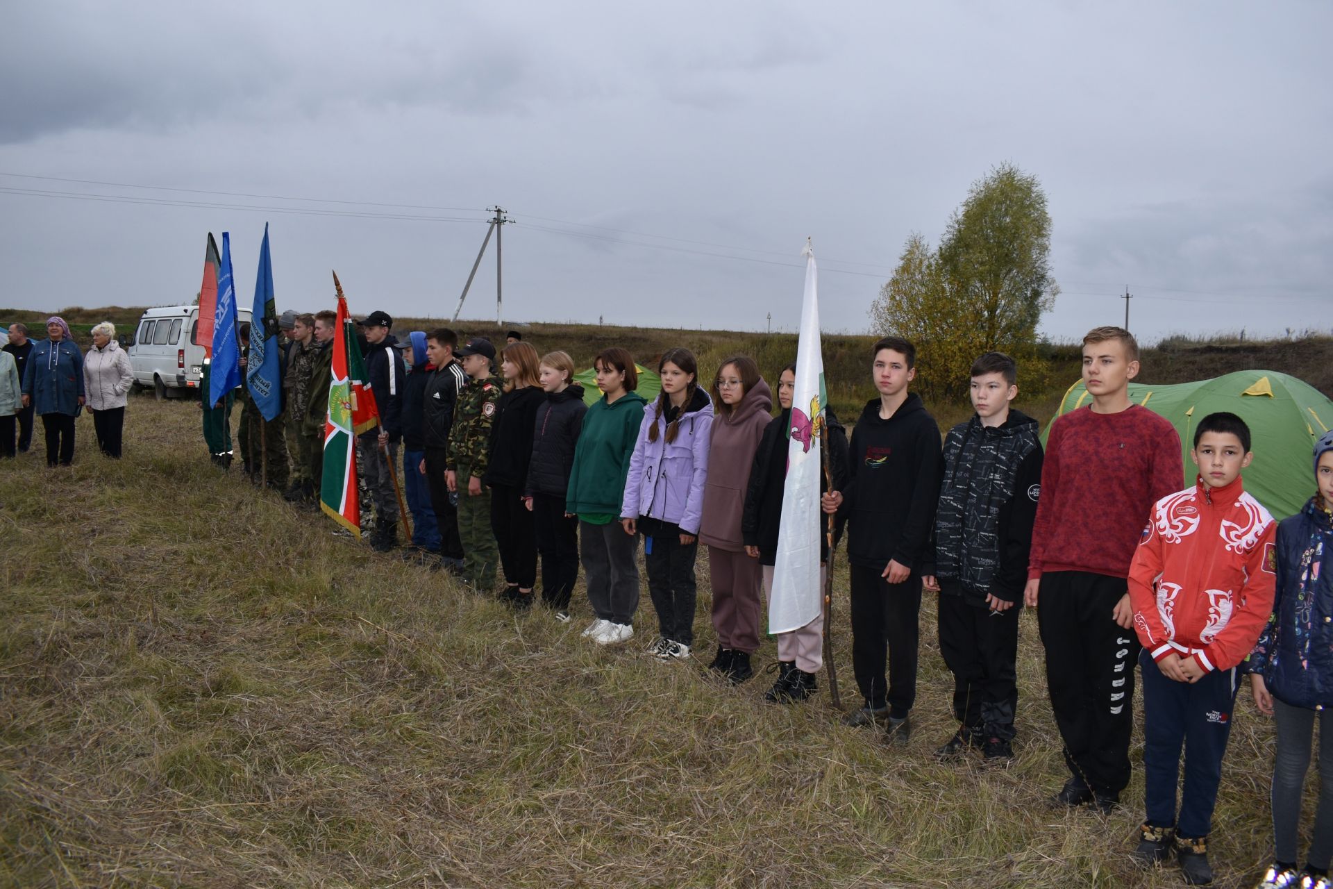 В селе Войкино Алексеевского района, на берегу реки Актай, завершилась очередная Вахта памяти