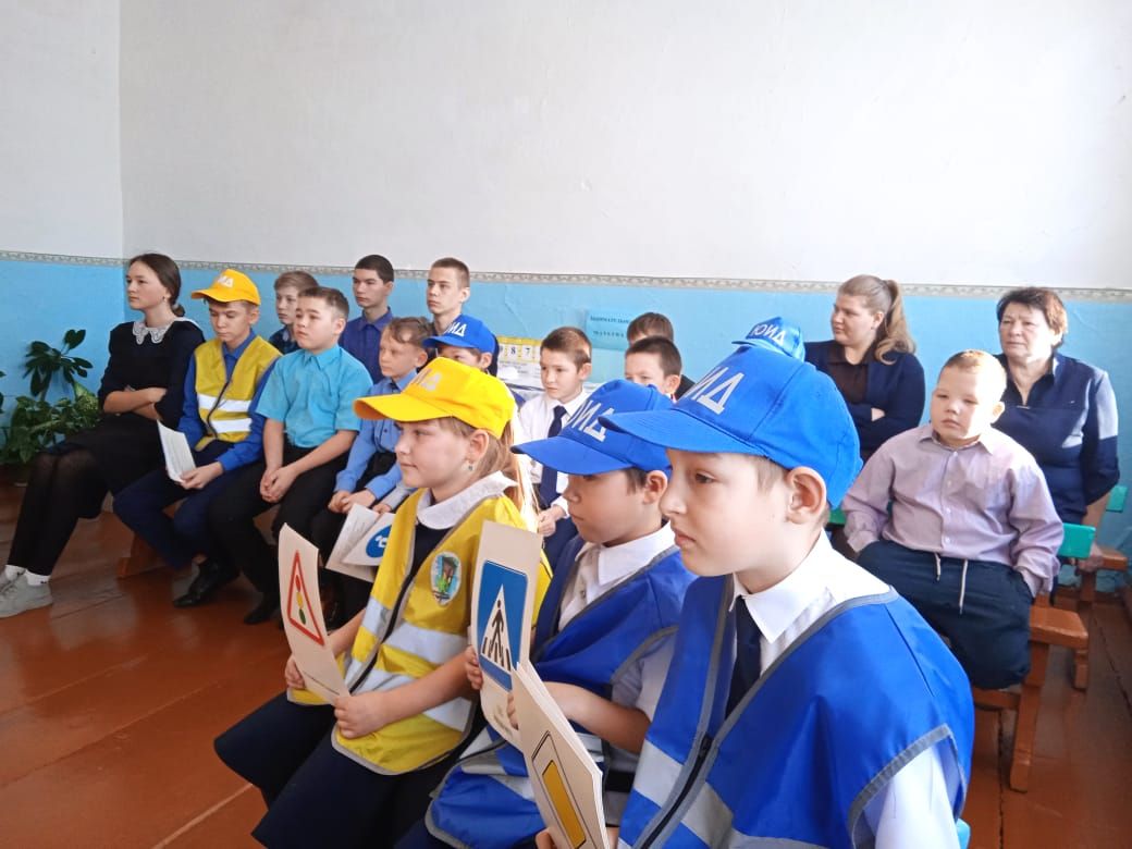 Шаминским школьникам напомнили правила дорожного движения