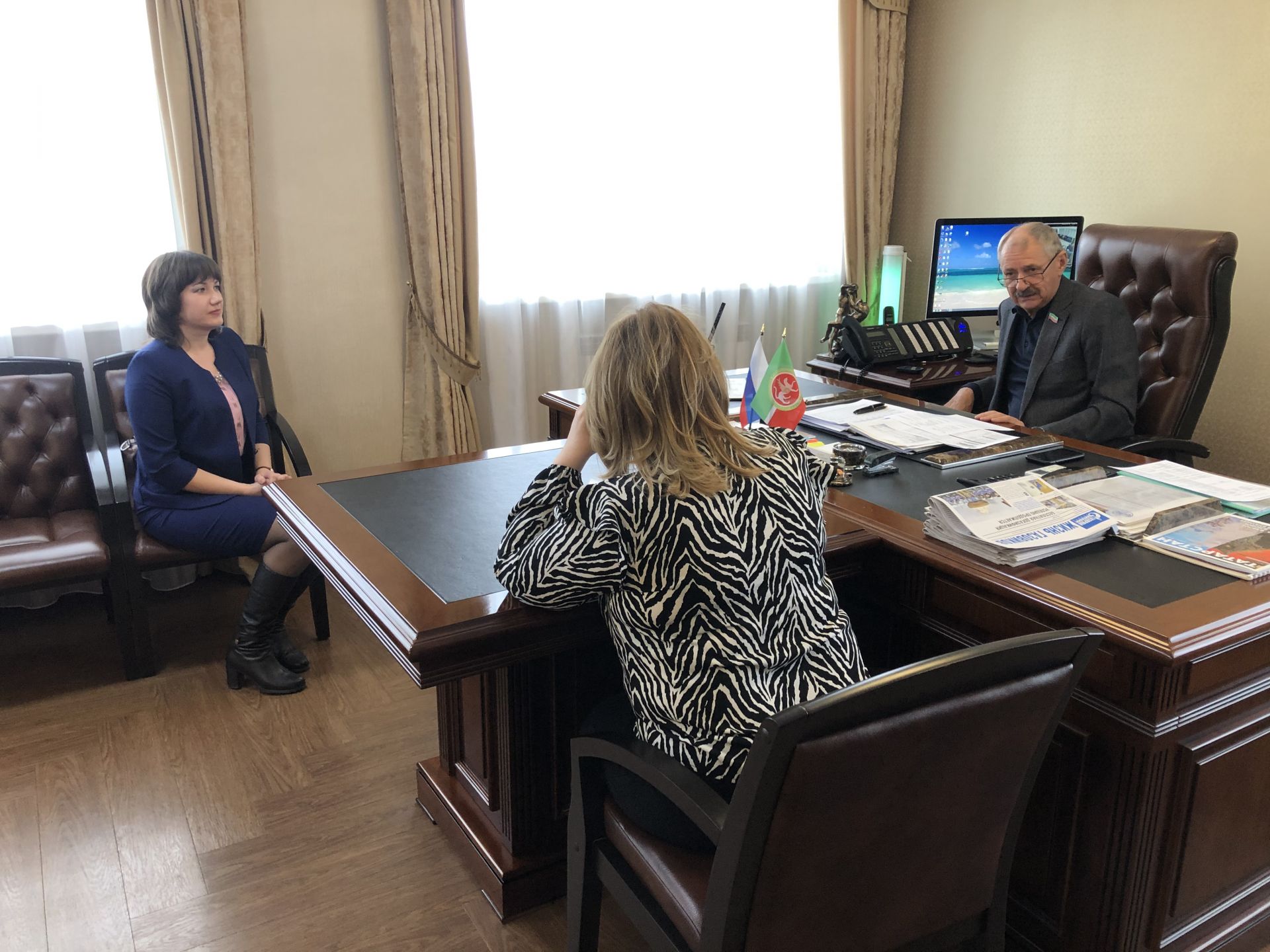 Депутат Госсовета РТ Фоат Валиев принял алексеевцев