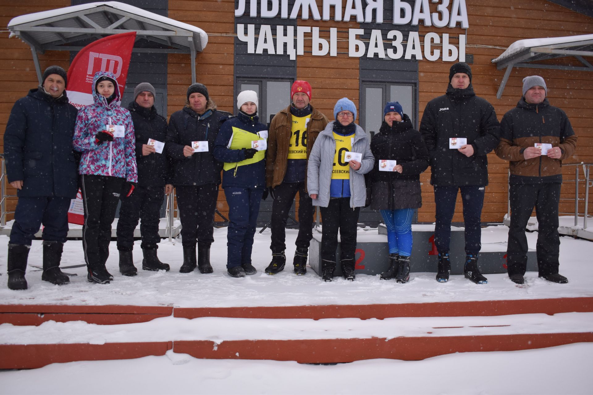 В  Алексеевском открыли лыжный сезон