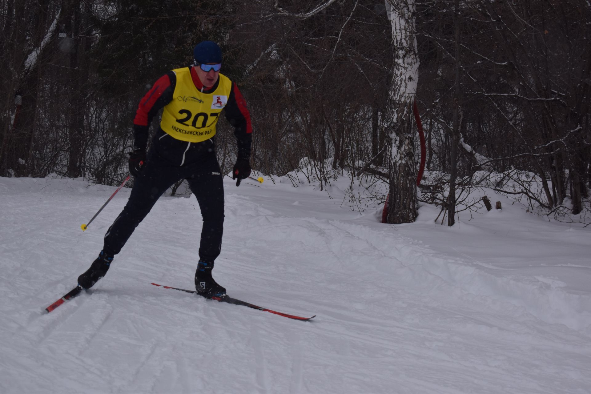 В  Алексеевском открыли лыжный сезон
