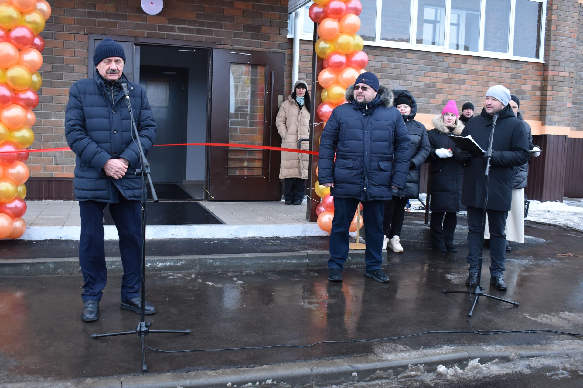 В Алексеевском открыли новый 24-квартирный дом