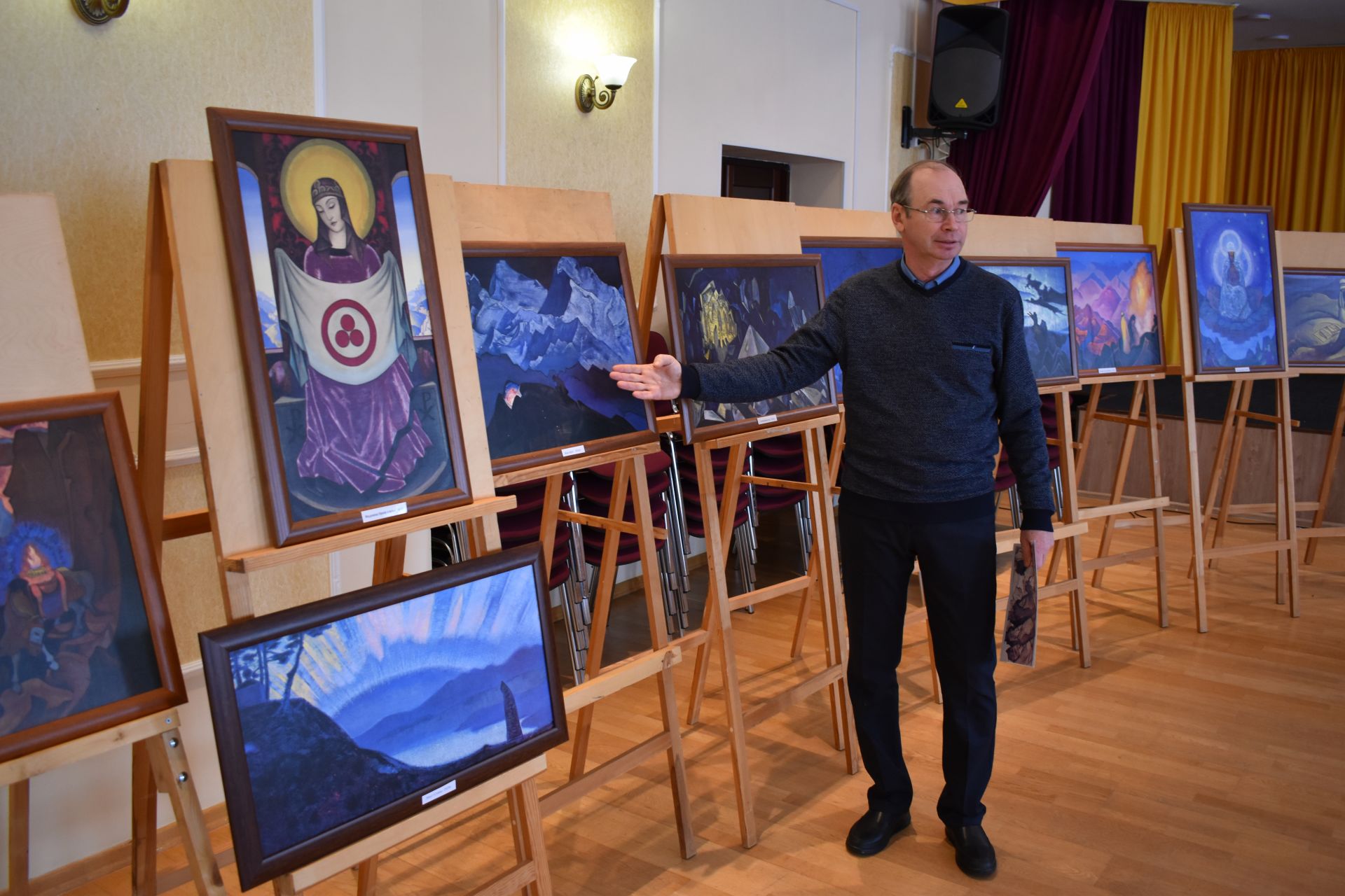 Алексеевских художников познакомили с творчеством Рериха