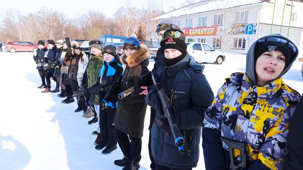 В Алексеевском благочинии прошла военно-патриотическая игра «Зимняя зарница»