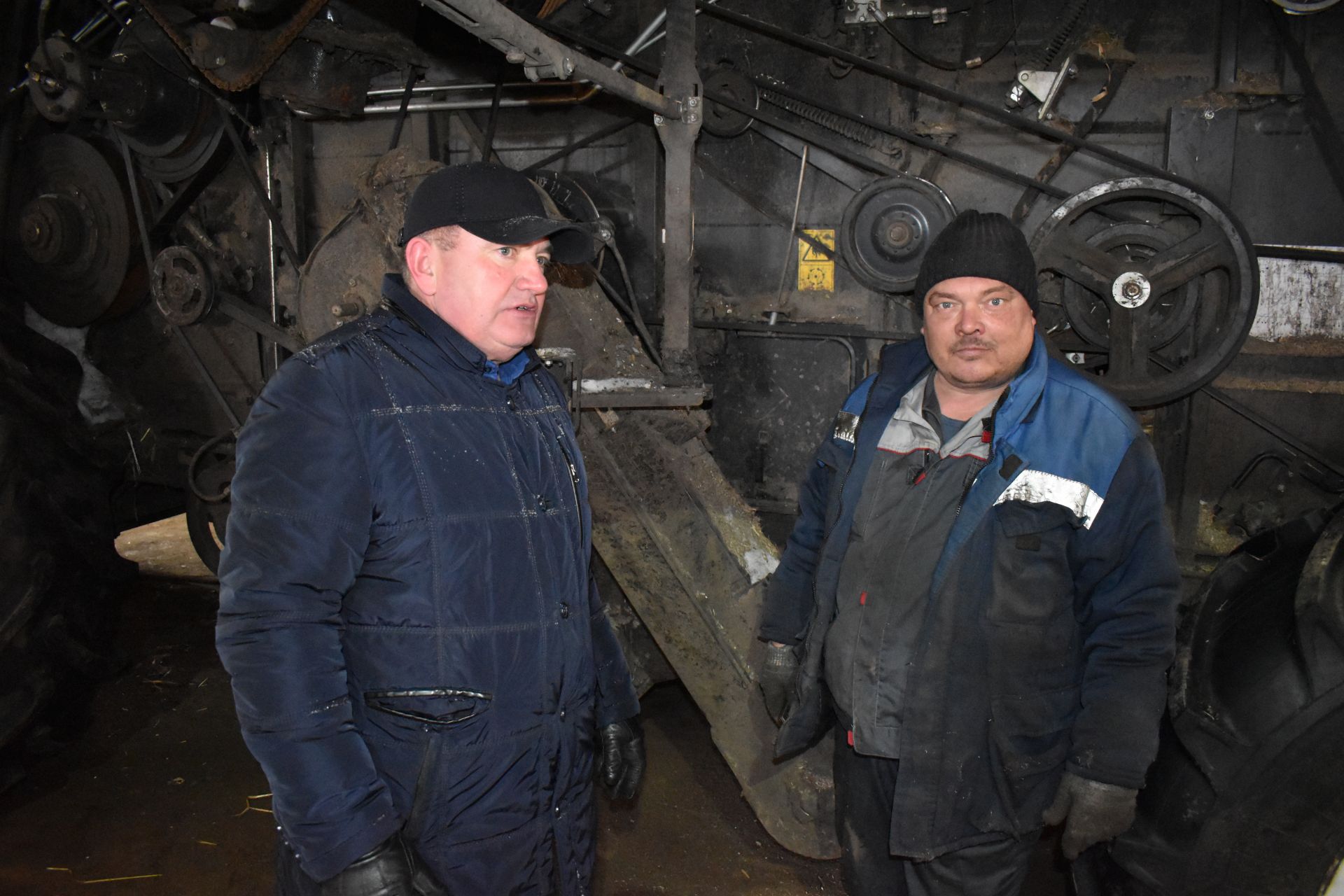 В НП «Алексеевское» оценили ход ремонта сельскохозяйственной техники