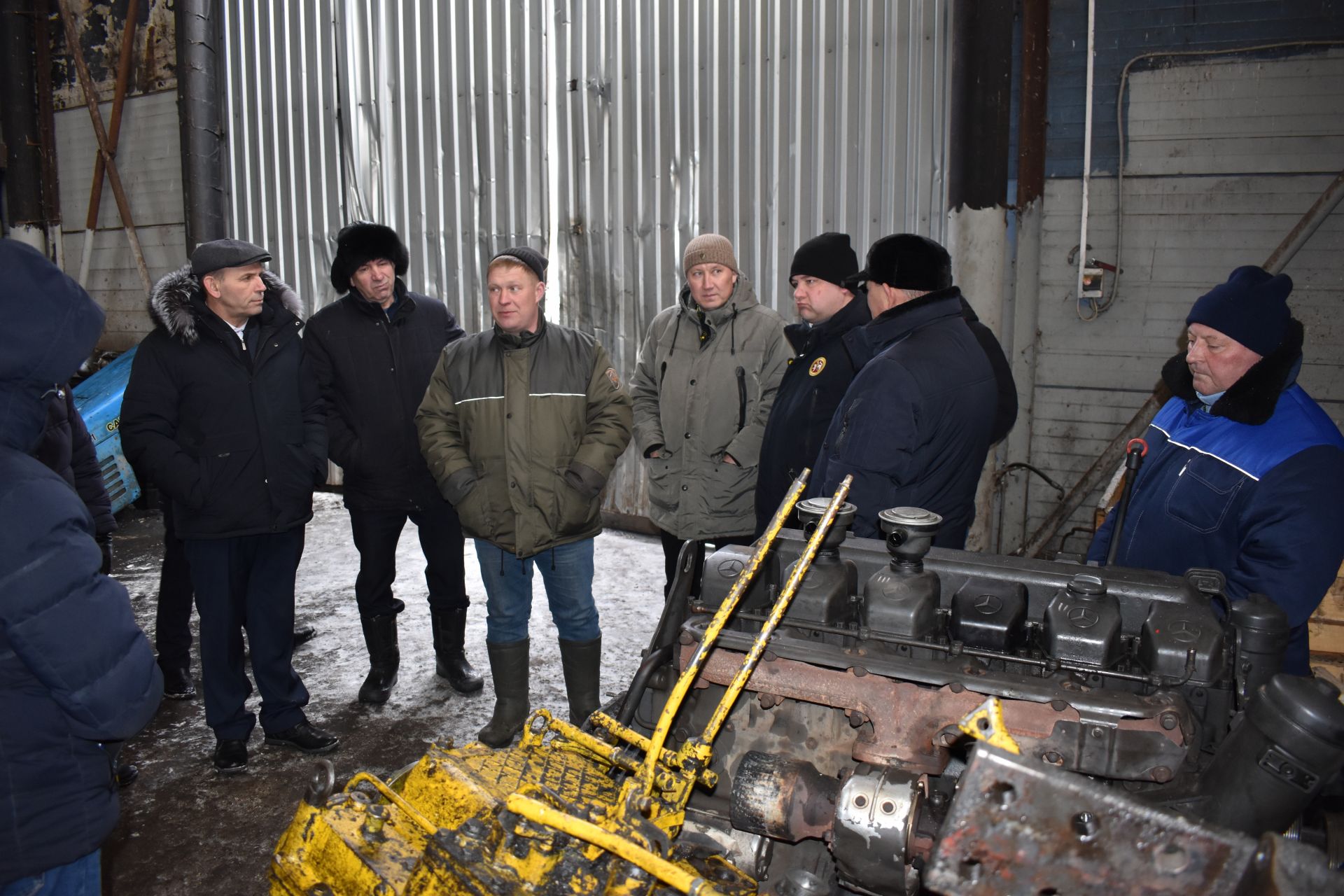 В НП «Алексеевское» оценили ход ремонта сельскохозяйственной техники