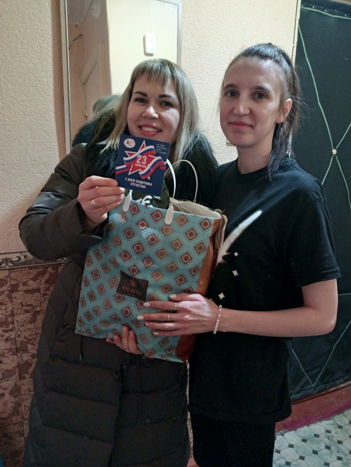 Семьи алексеевских мобилизованных получили продовольственные пакеты