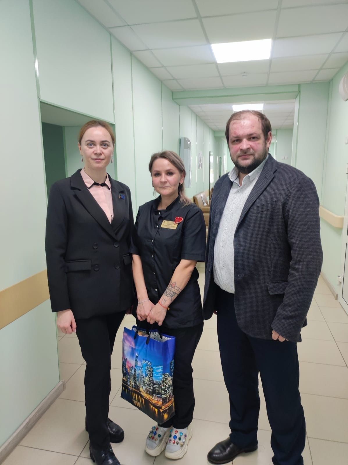 Семьи алексеевских мобилизованных получили продовольственные пакеты
