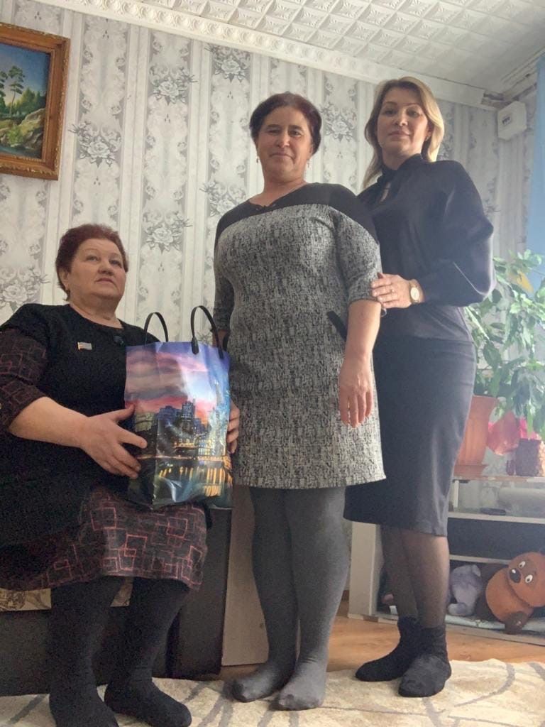 Семьи алексеевских мобилизованных получили продовольственные пакеты