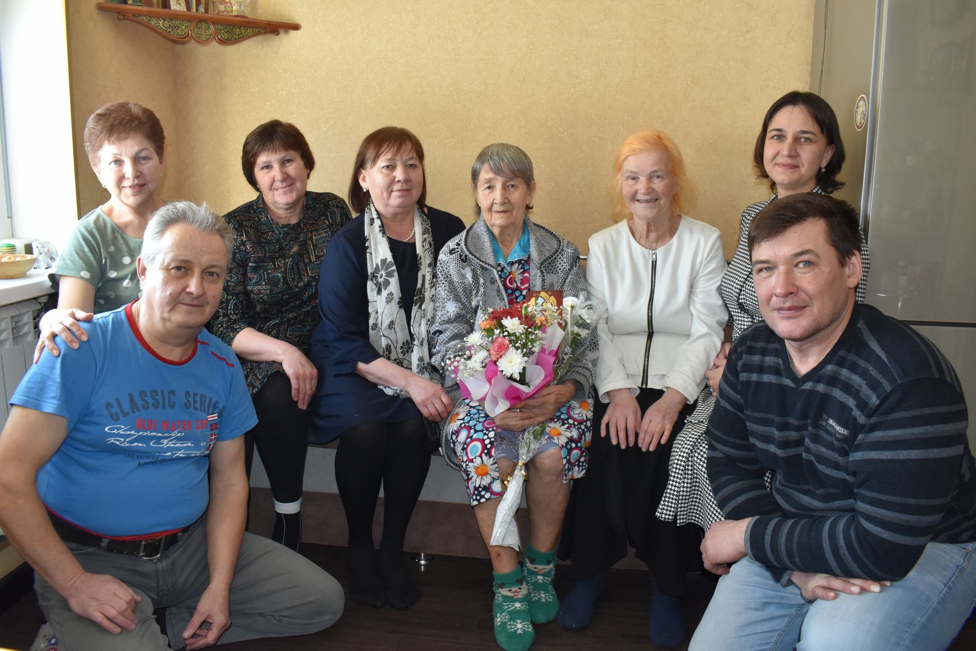 Жительницу Речного поздравили с 90-летним юбилеем