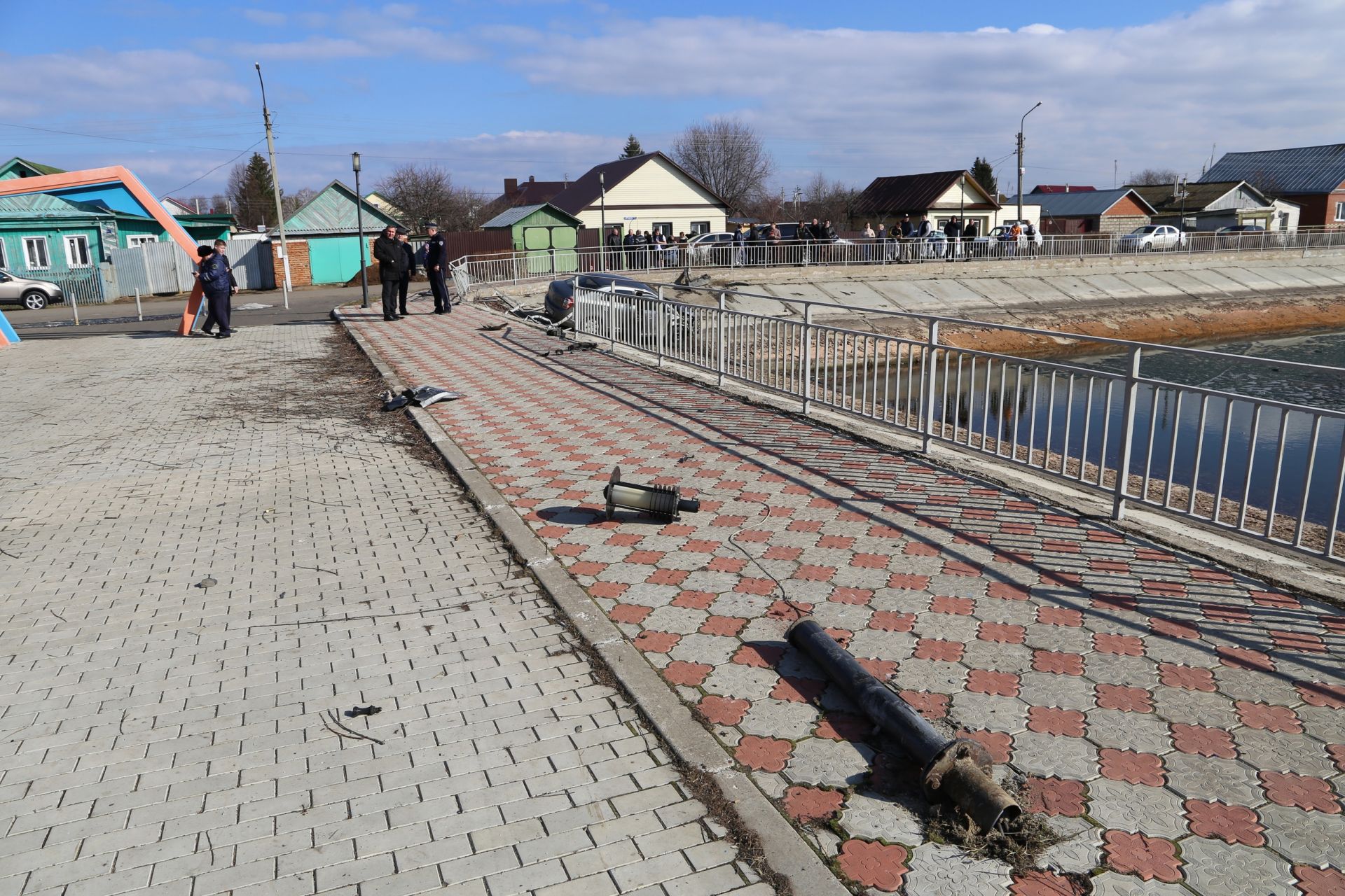 В Алексеевском иномарка сбила мальчика на территории парка