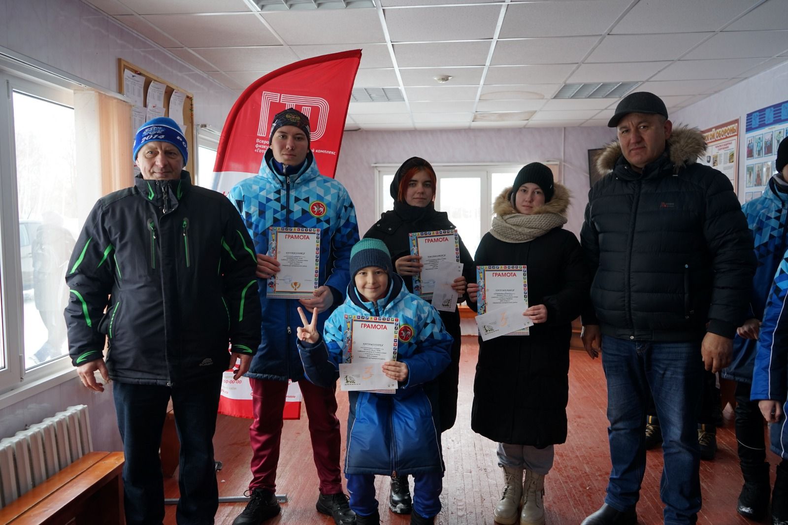 Алексеевские школьники приняли участие в биатлоне