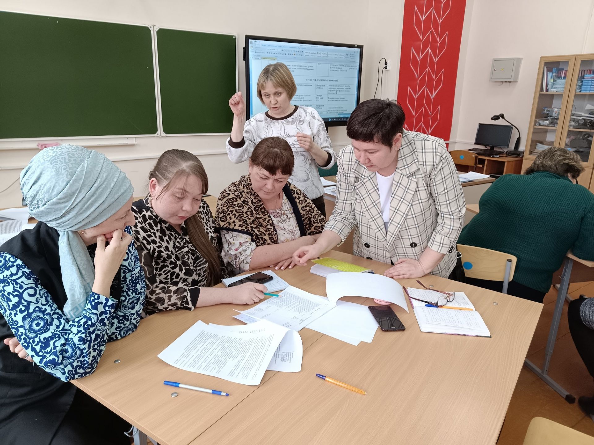 В Билярской школе  обсудили и приняли план взаимодействия школ