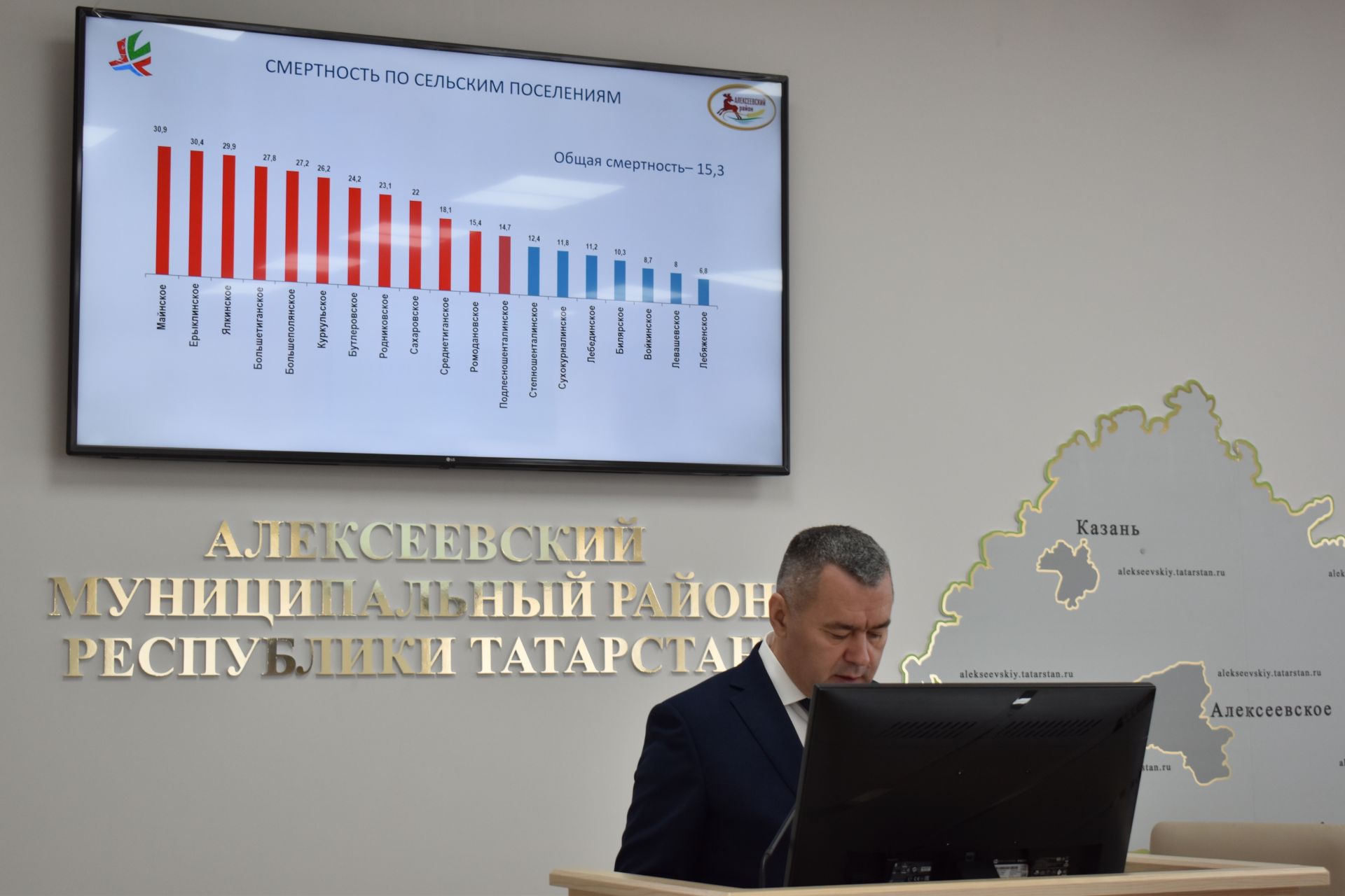 Глава Минздрава РТ посетил Алексеевскую ЦРБ и наградил лучших медиков