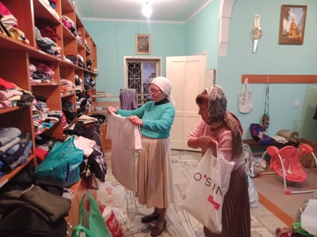 За год работы гуманитарного склада в Алексеевском помощь получили 603 семьи