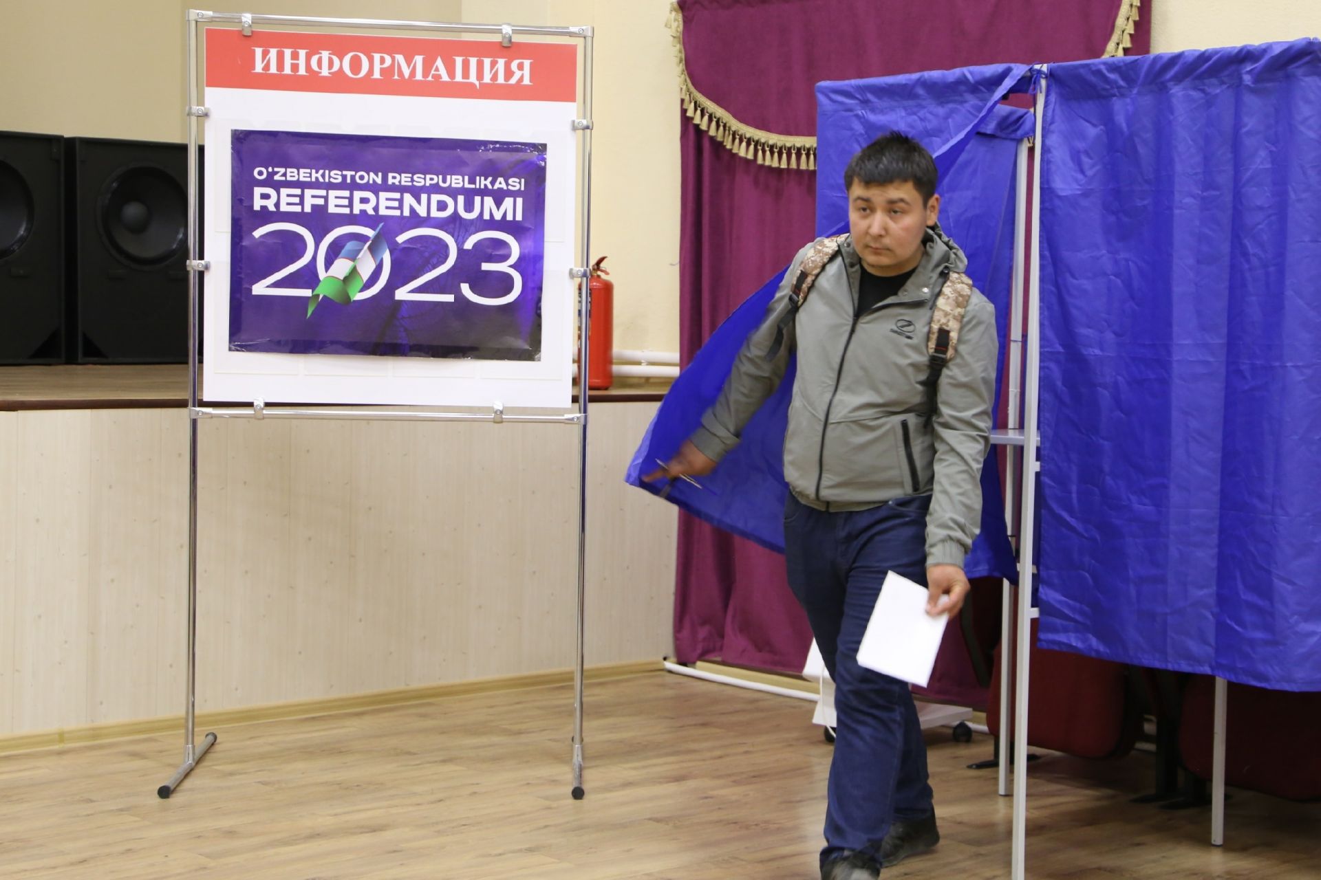В Алексеевском граждане Узбекистана приняли участие в референдуме