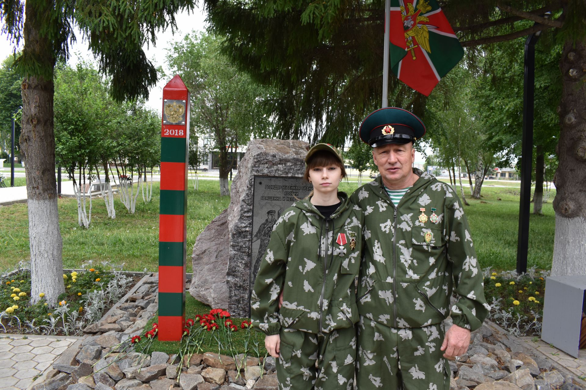 Алексеевцы празднуют День пограничника