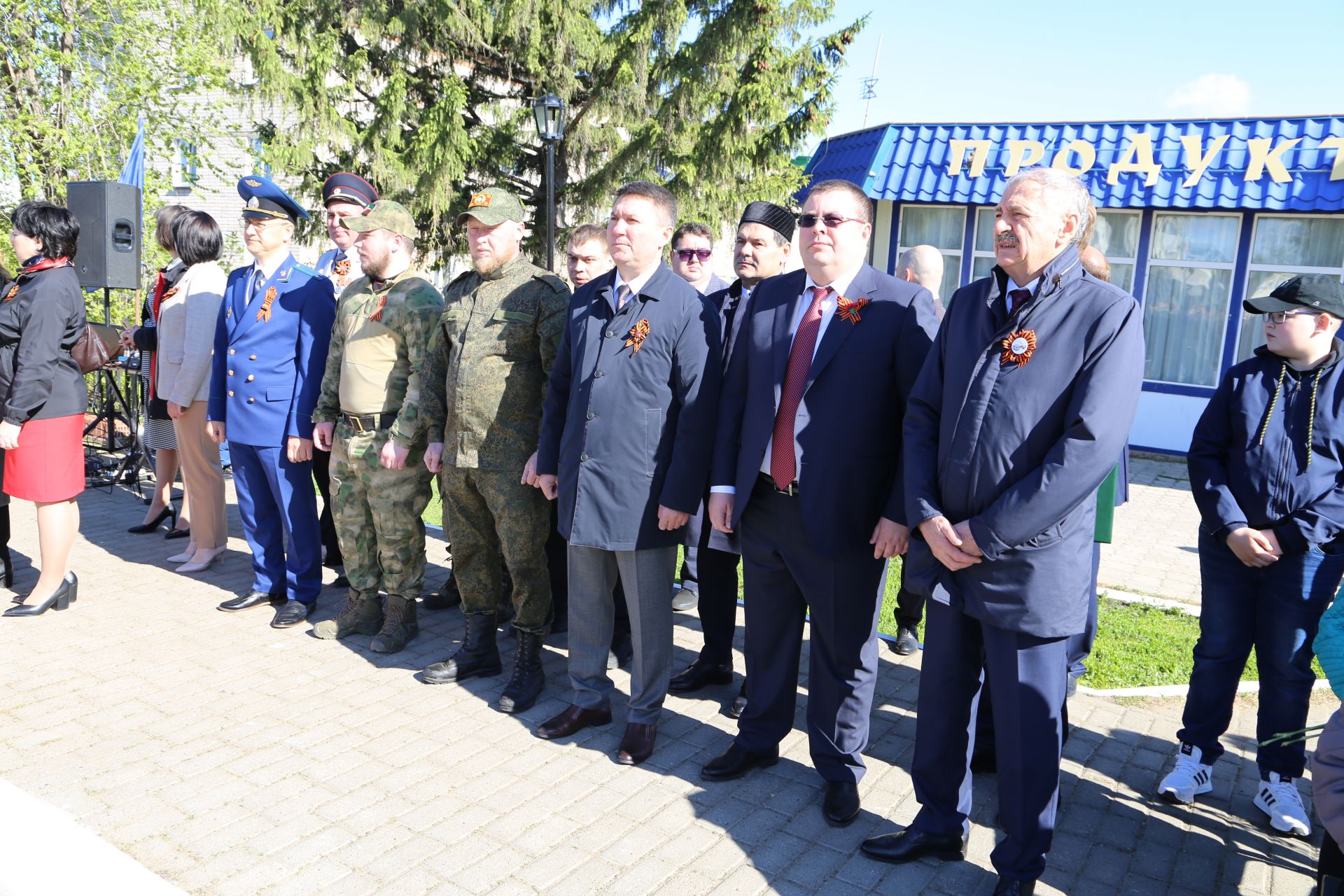 Алексеевцы празднуют День Победы