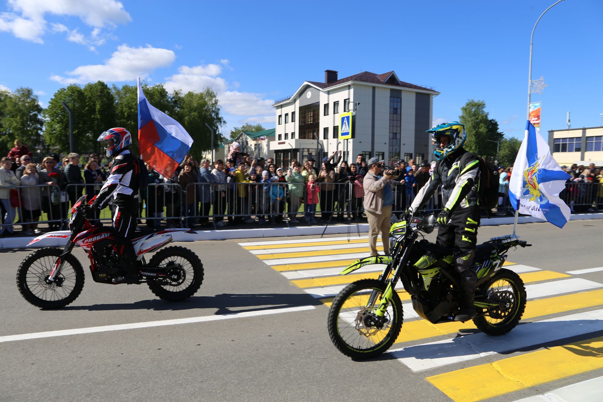 Фоторепортаж: парад Победы в Алексеевском