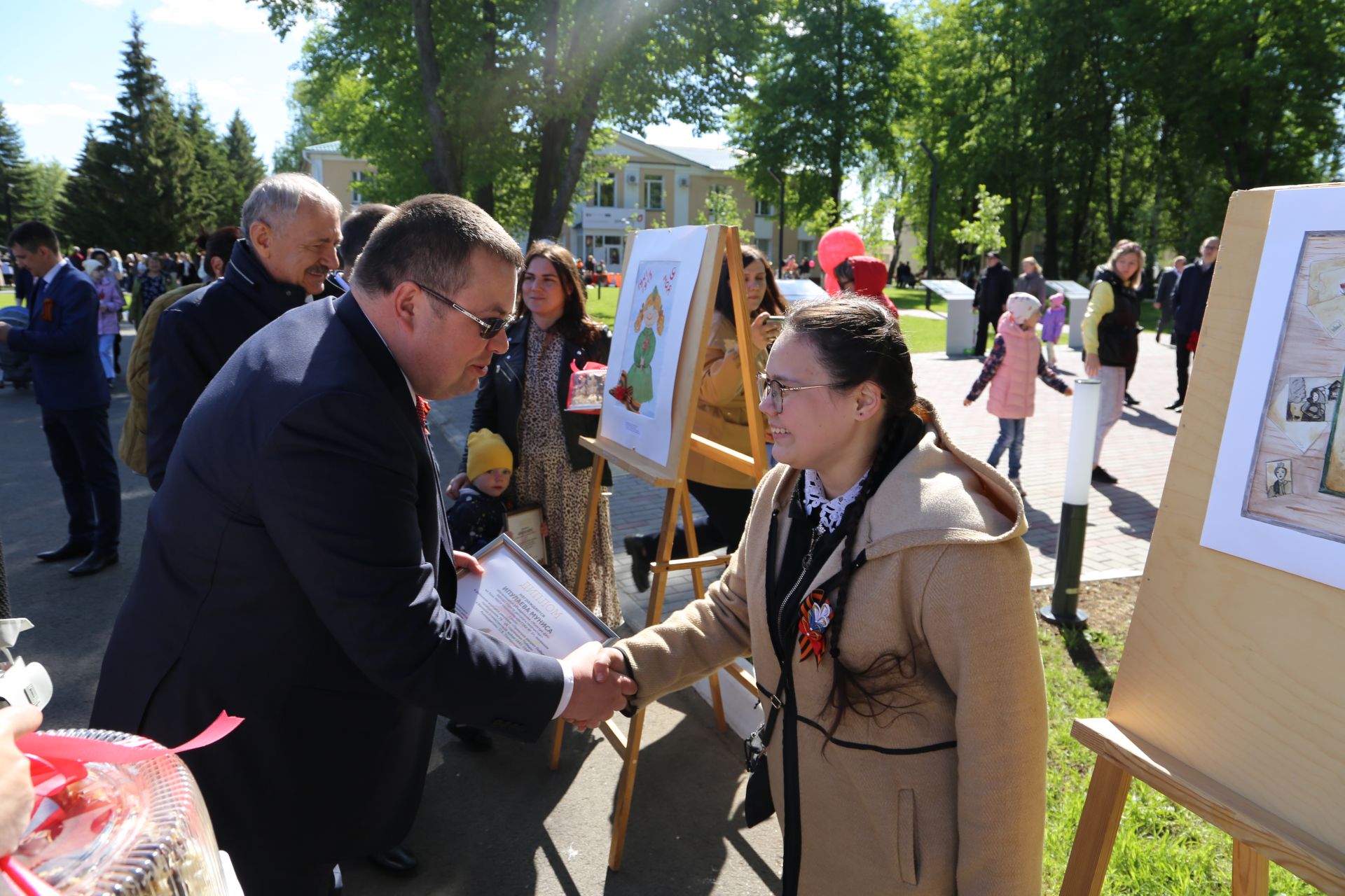 Алексеевцы празднуют День Победы