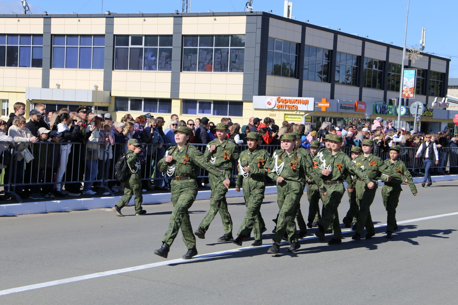 Фоторепортаж: парад Победы в Алексеевском