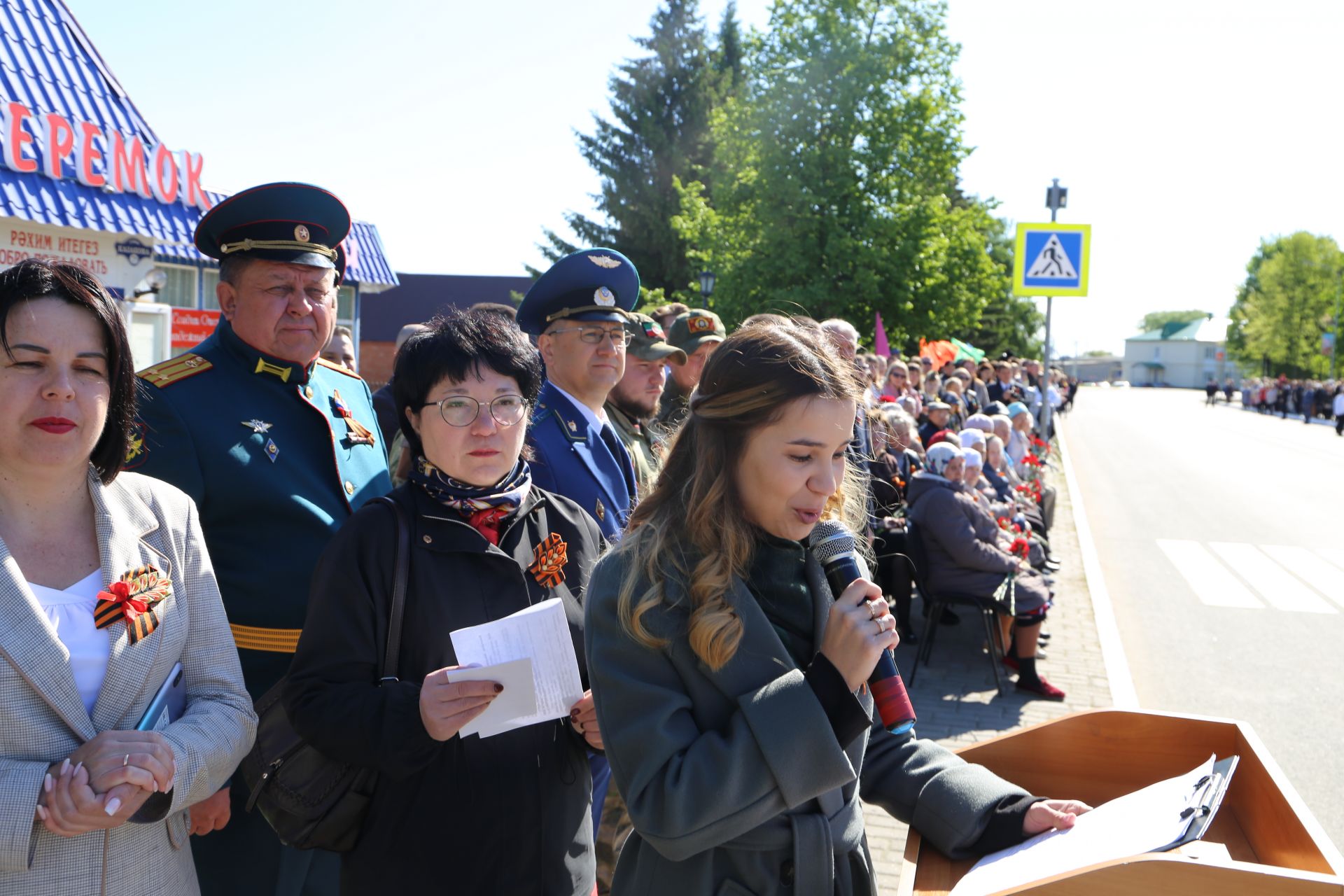 Фоторепортаж: парад Победы в Алексеевском