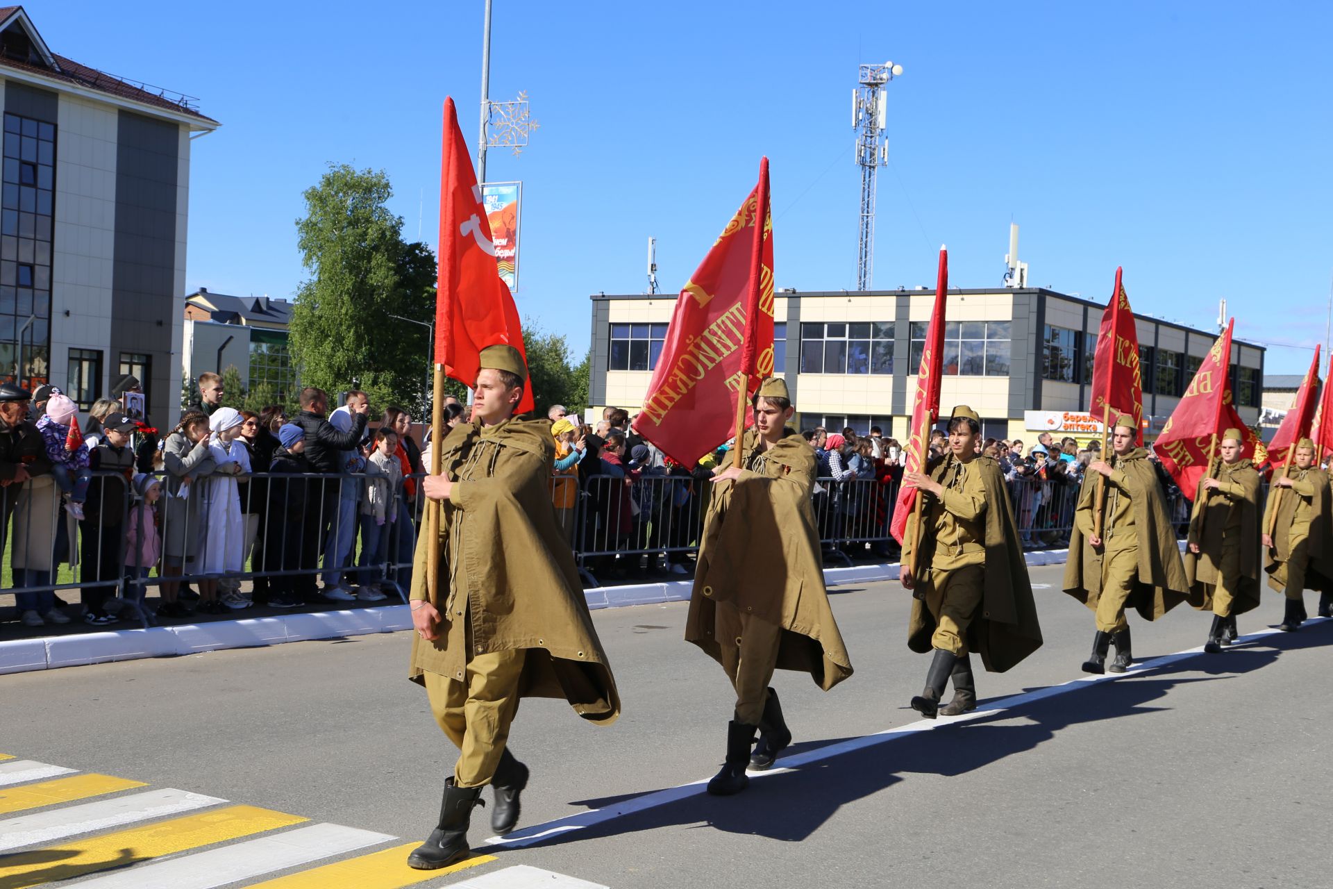 Фоторепортаж: парад Победы в Алексеевском