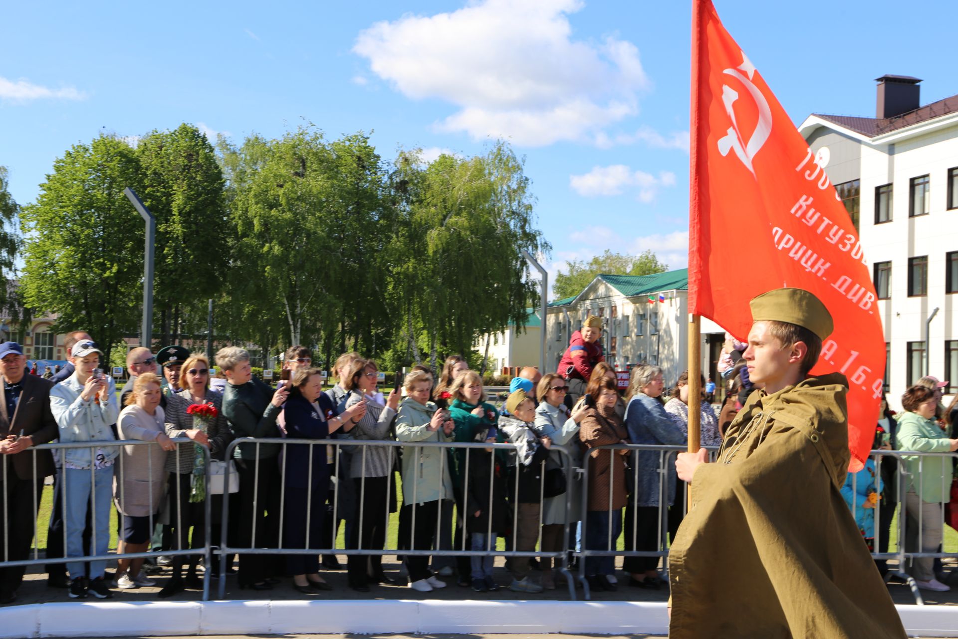 Фоторепортаж: парад Победы в Алексеевском