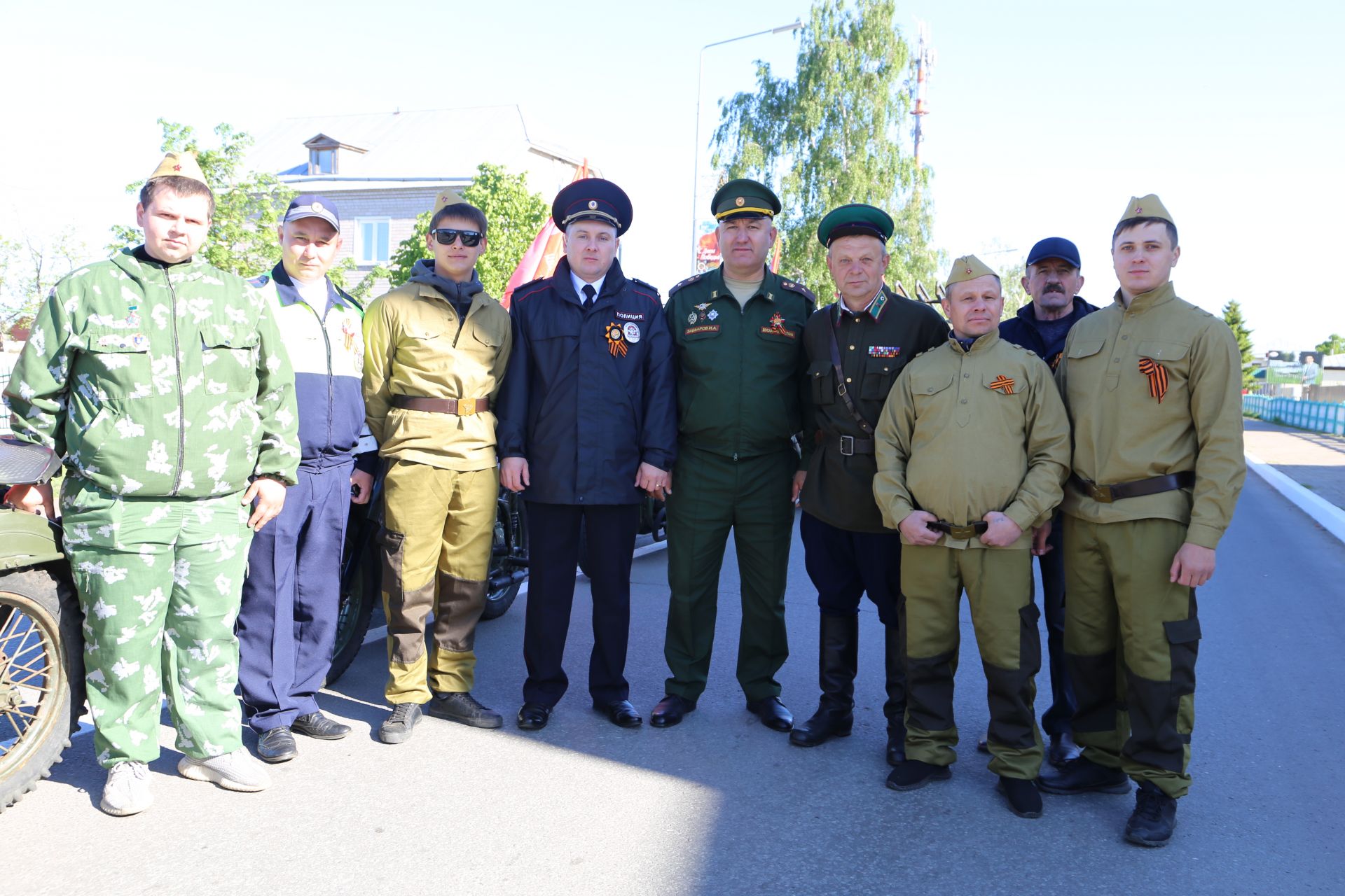 Фоторепортаж: парад Победы в Алексеевском