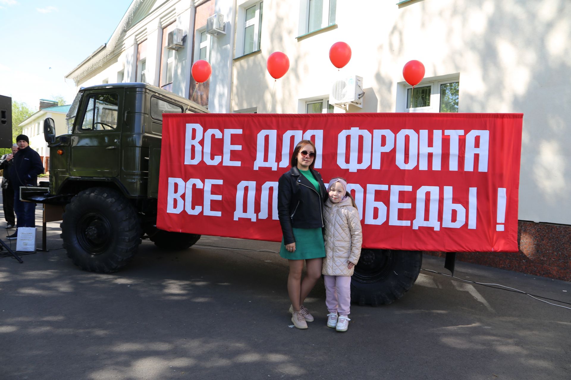 Фоторепортаж: торжественный митинг в Алексеевском в День Победы