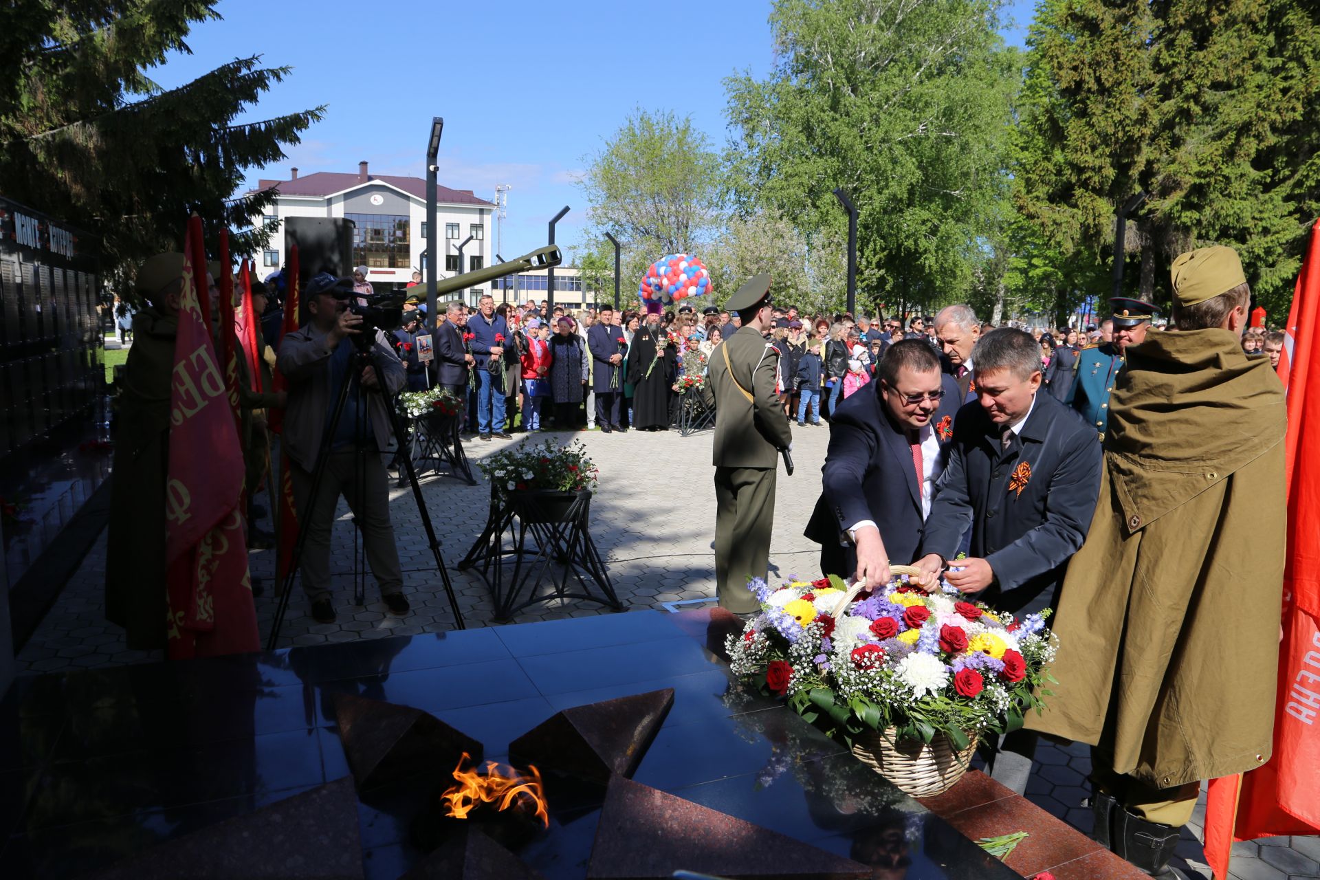 Алексеевцы празднуют День Победы