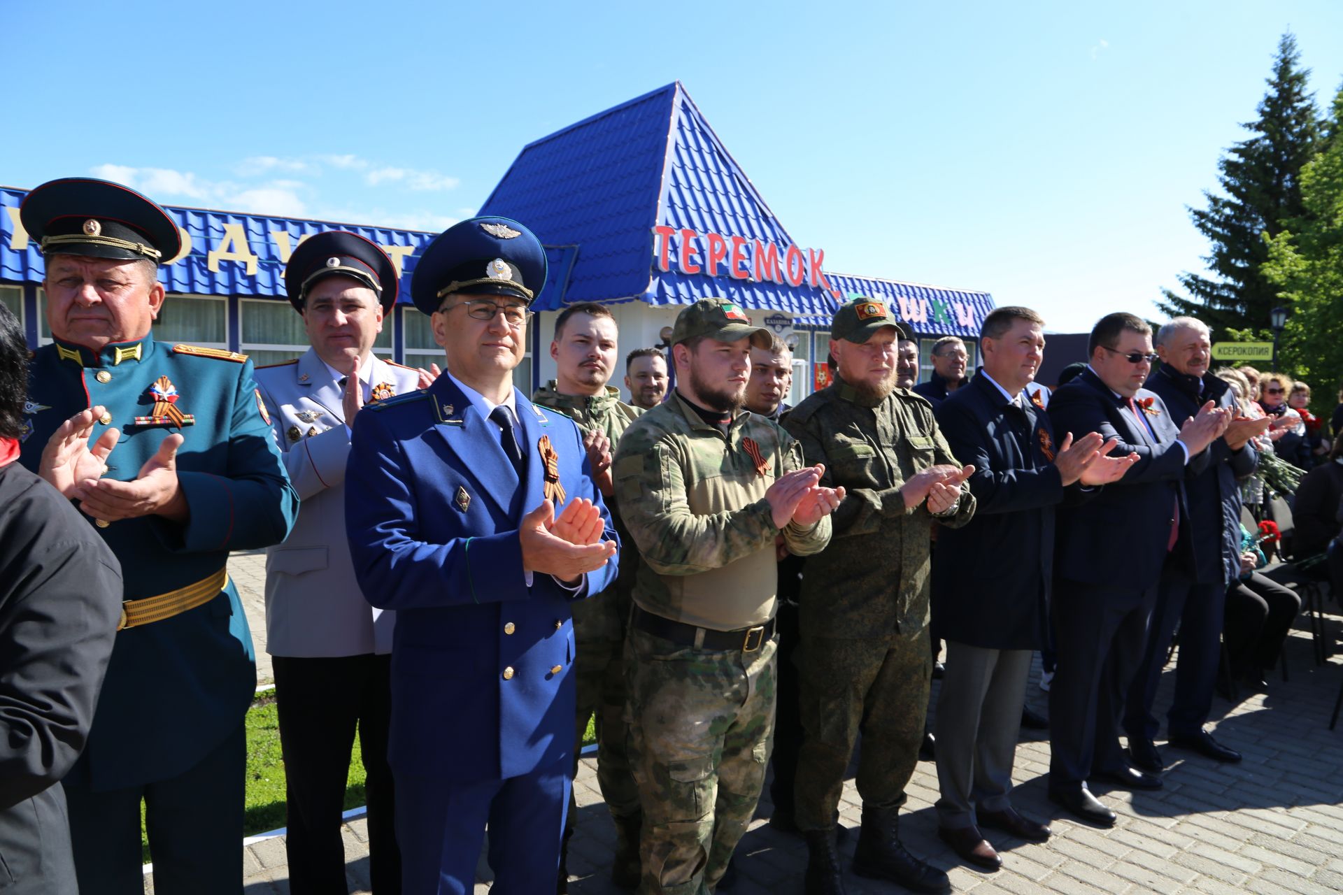 Фоторепортаж: парад Победы в Алексеевском