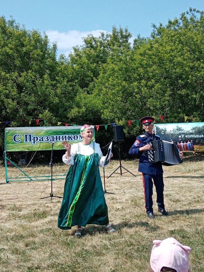 В селе Базяково прошел праздник - День Колодца