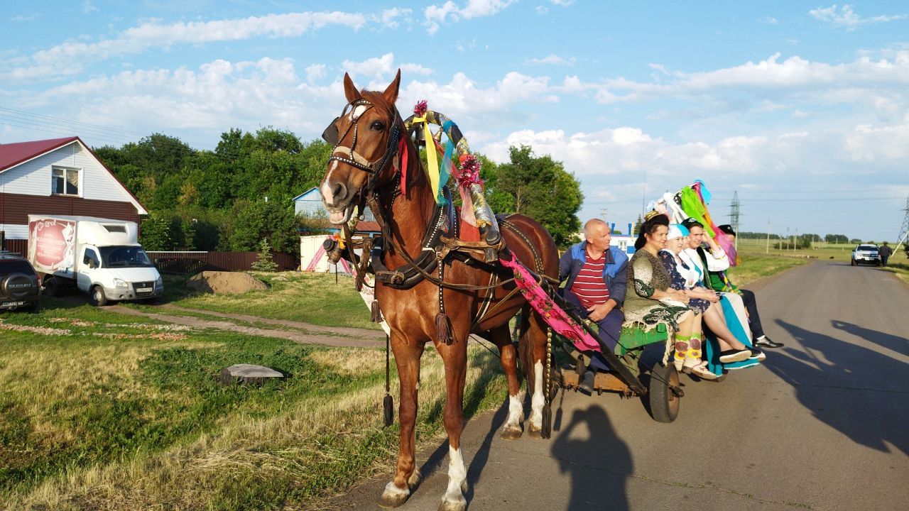 В Алексеевском прошёл традиционный сбор подарков на Сабантуй