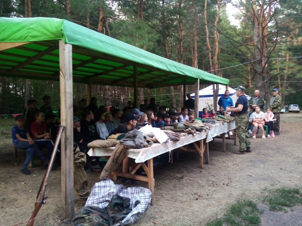В лагере «Олимп»  прошла патриотическая смена