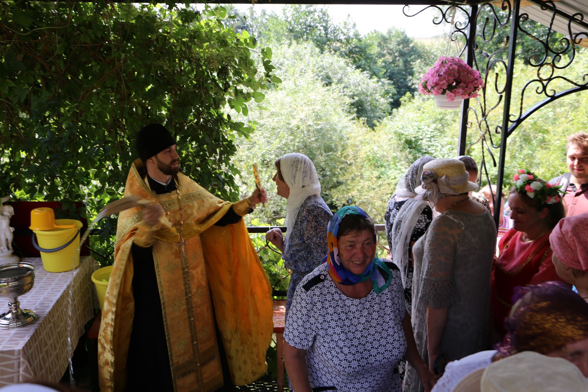 В честь памяти святого равноапостольного князя Владимира, в селе Войкино был отмечен престольный праздник – Крещение Руси