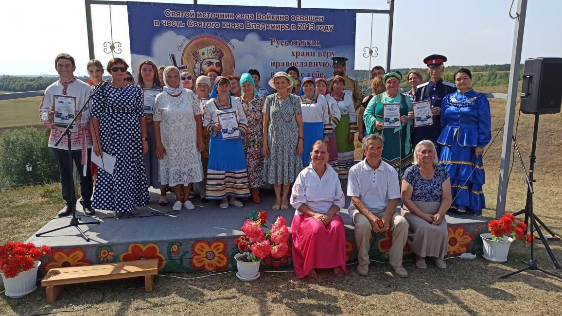 В честь памяти святого равноапостольного князя Владимира, в селе Войкино был отмечен престольный праздник – Крещение Руси