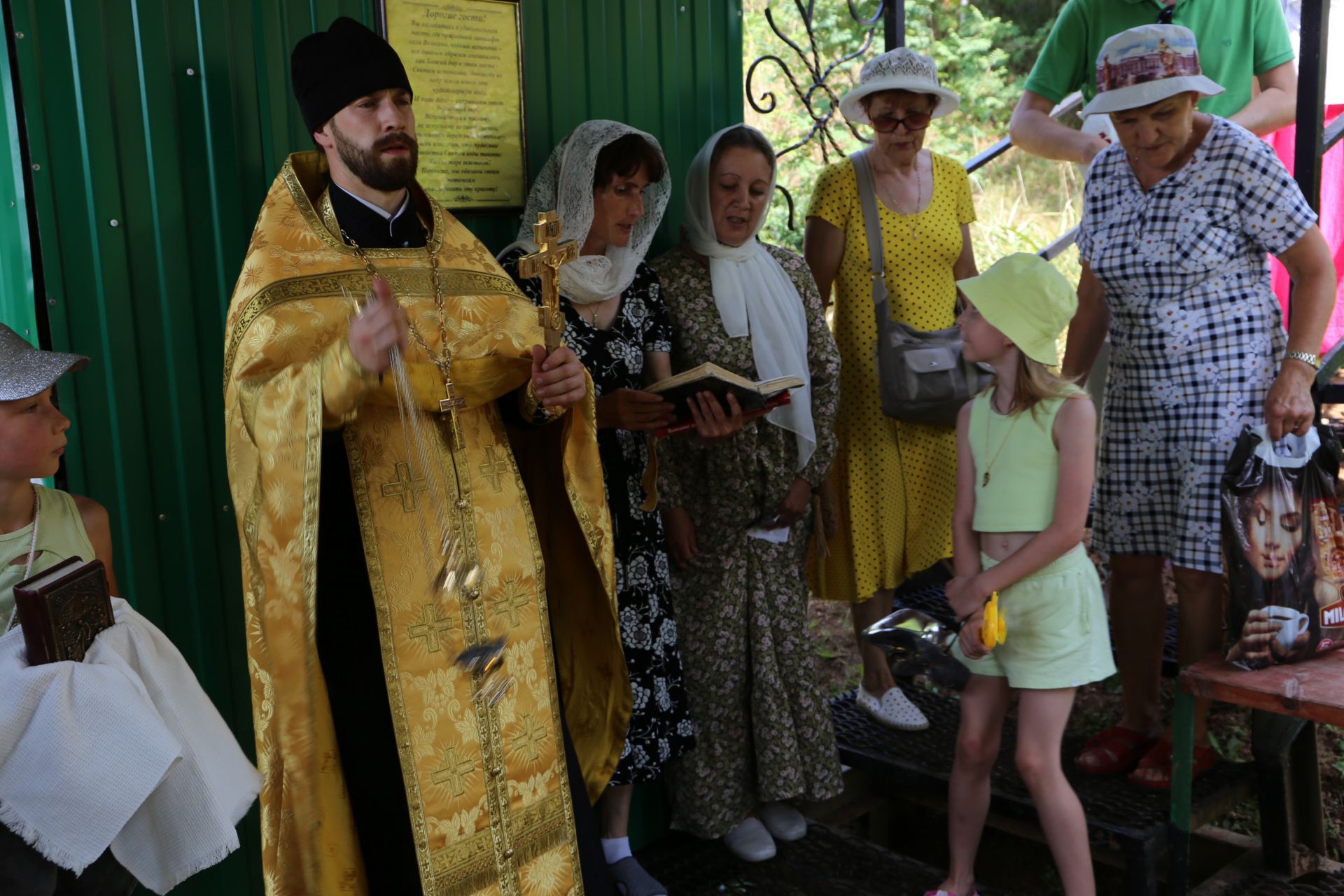 В честь памяти святого равноапостольного князя Владимира, в селе Войкино был отмечен престольный праздник – Крещение Руси